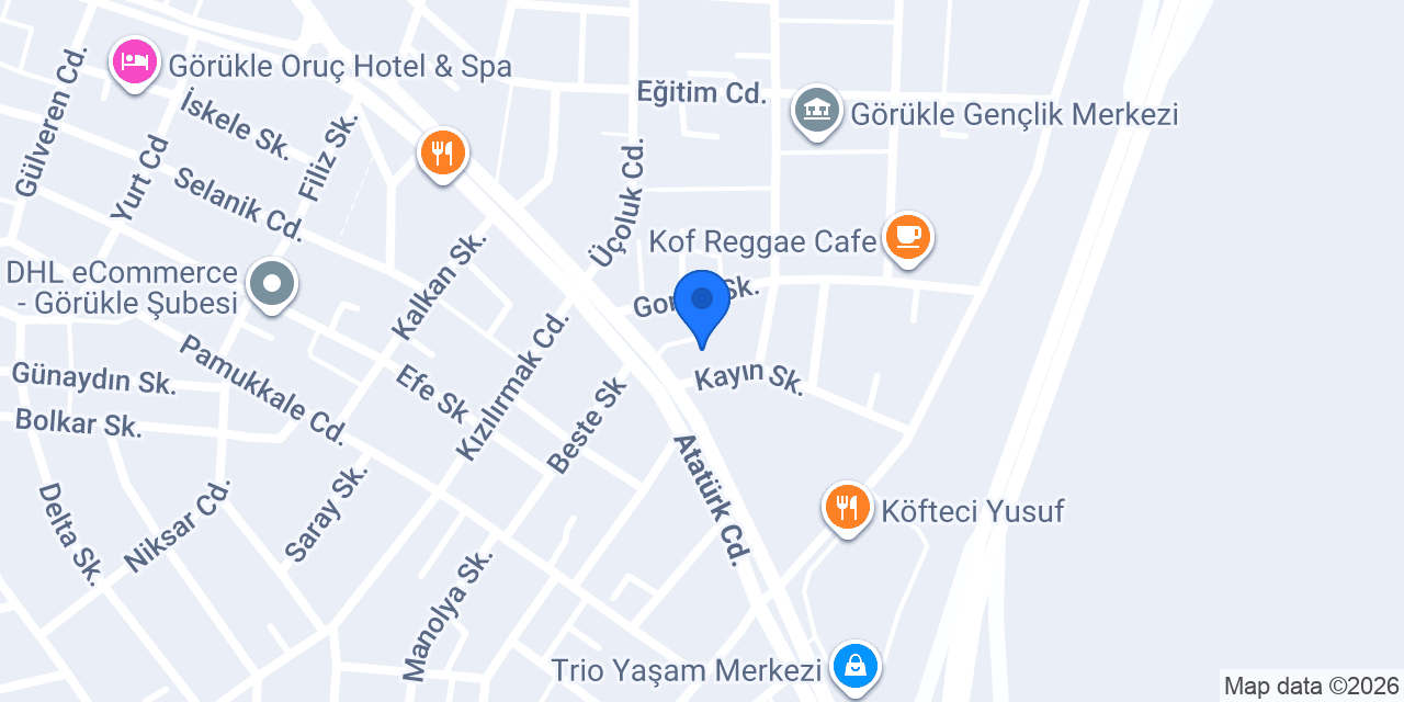 ÇEKSANAT GKM (Görükle Kültür Merkezi) konumu