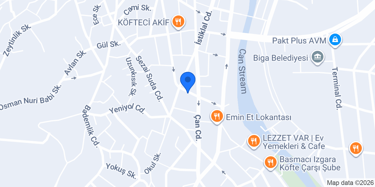 GÜLHAN ÇİÇEKEVİ konumu