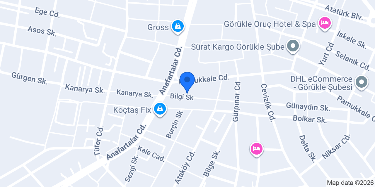 MACİT GAYRİMENKUL konumu