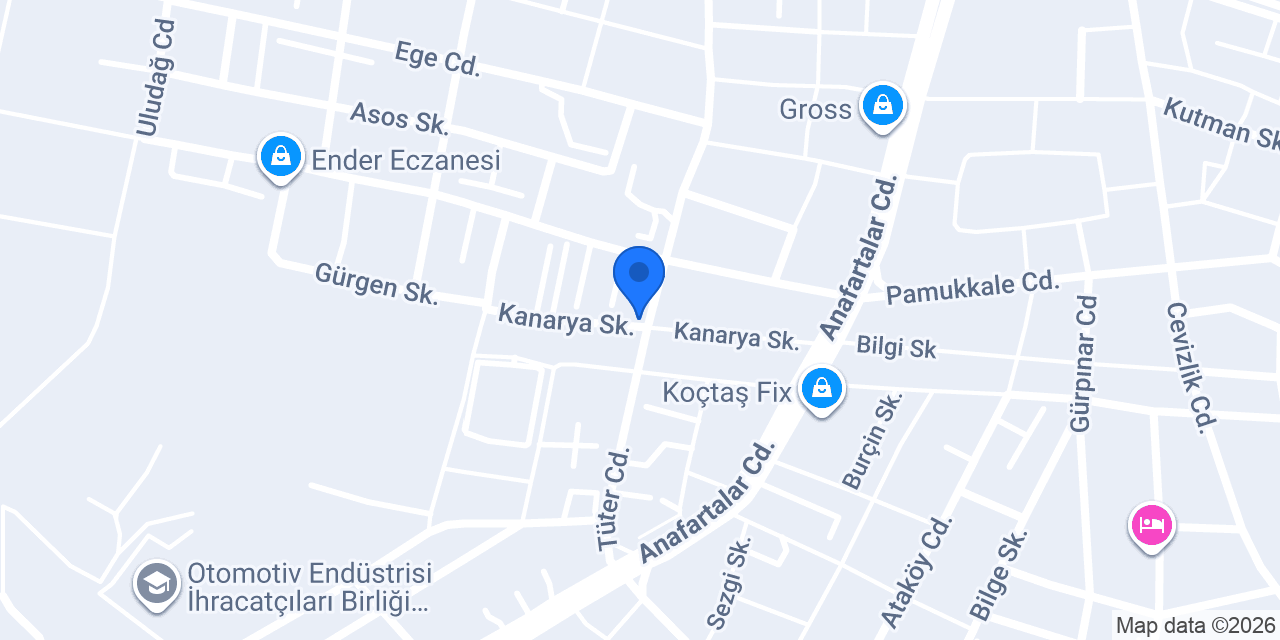 Celebi elektrik ev hizmetleri konumu