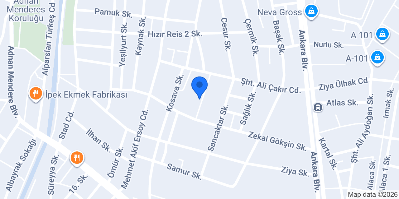 Gülbahçesi Kreşi konumu