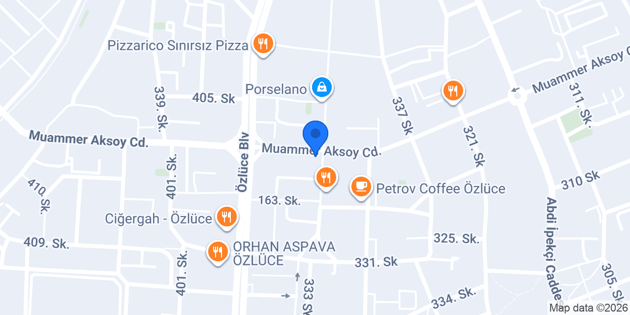 Caffe Nero konumu