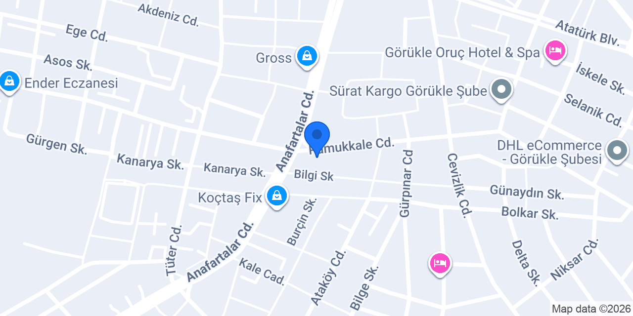 SKYGYM BURSA konumu