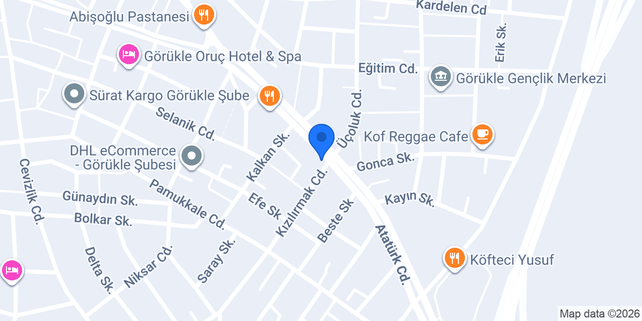 Görükle Tesisat konumu