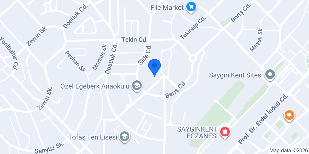 Diyaroğlu Bale Ve Dans Kursu Özlüce Şubesi konumu