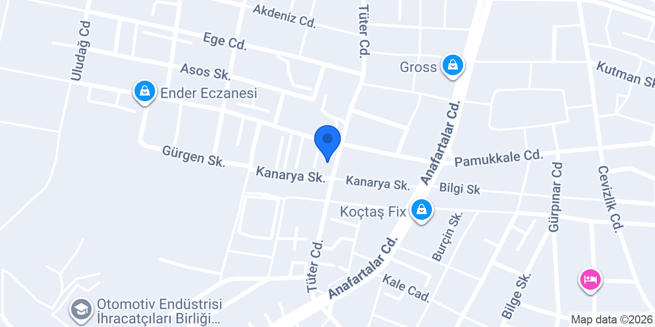 Salon Işılay bayan kuaförü konumu