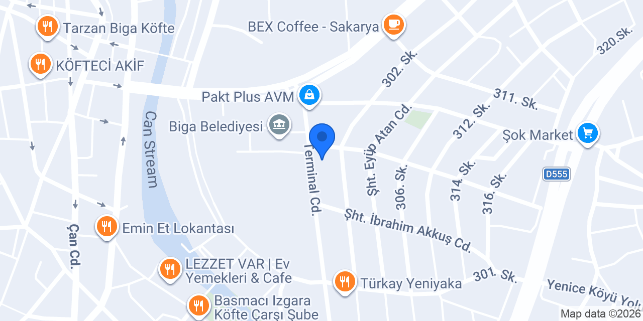 Kavaklık Et Lokantası konumu