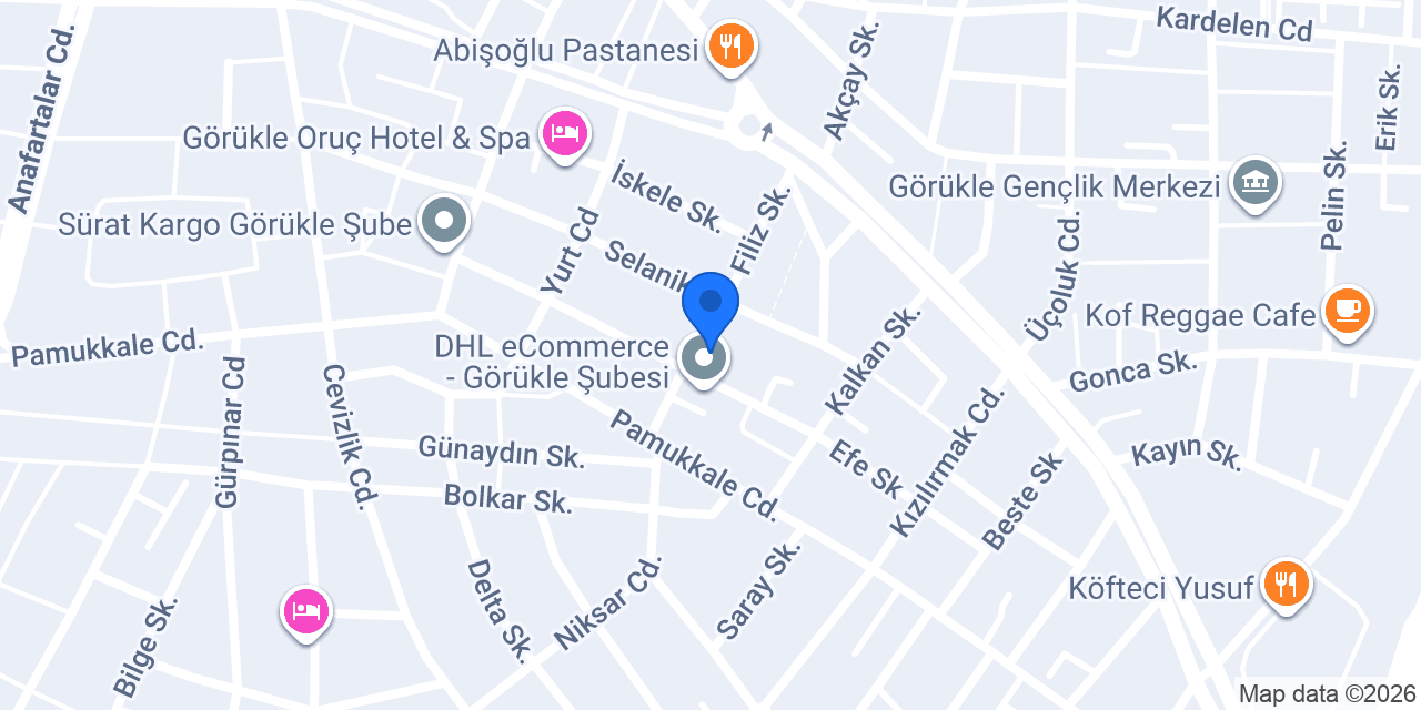 MakMak Görükle konumu