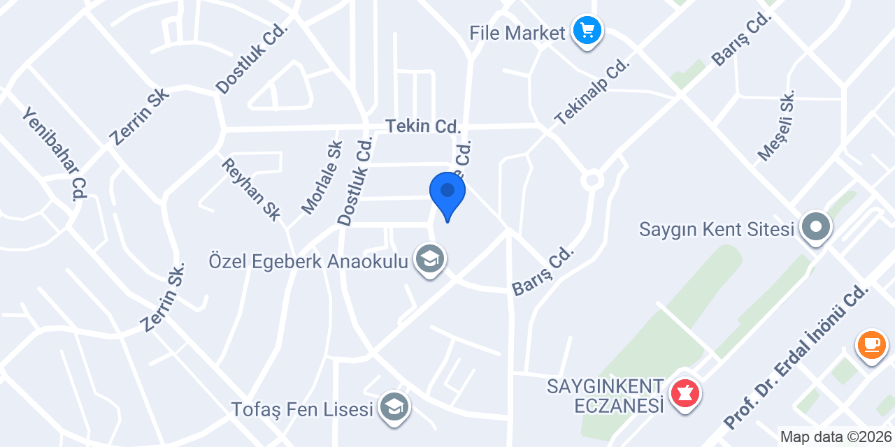 Atölye renk terapi konumu