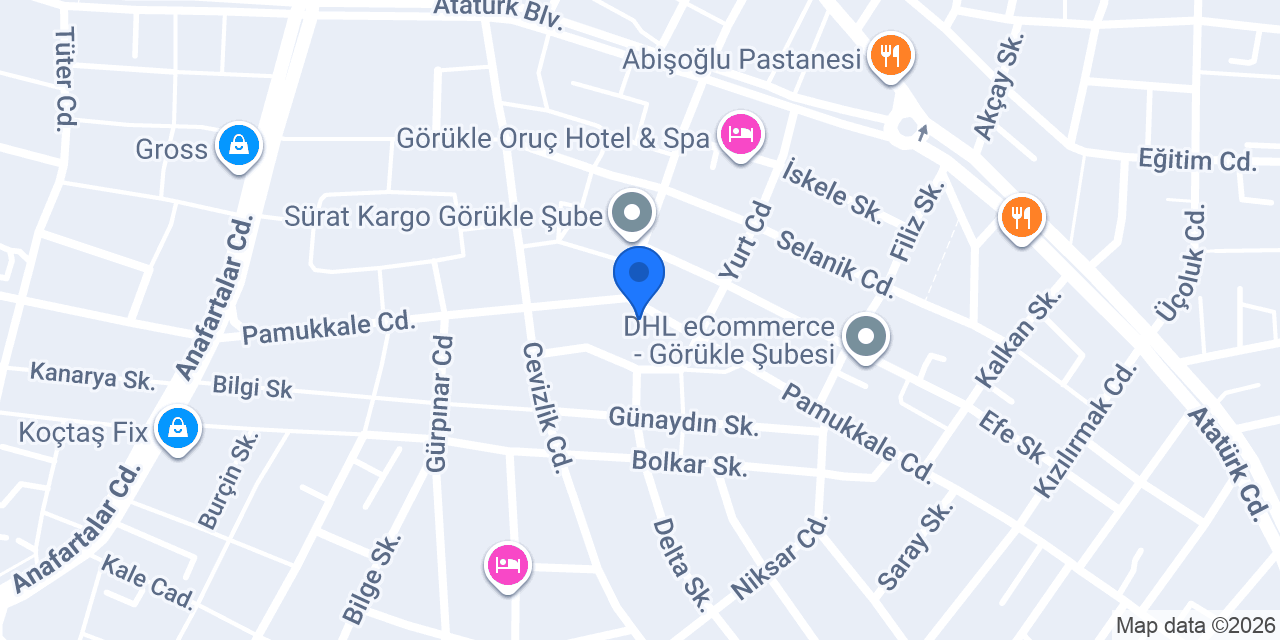Fmk Bayan Kuaförü konumu
