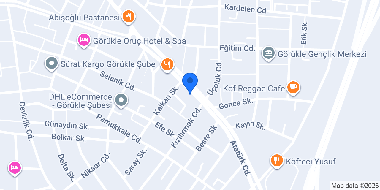 CIZZGARA GÖRÜKLE konumu