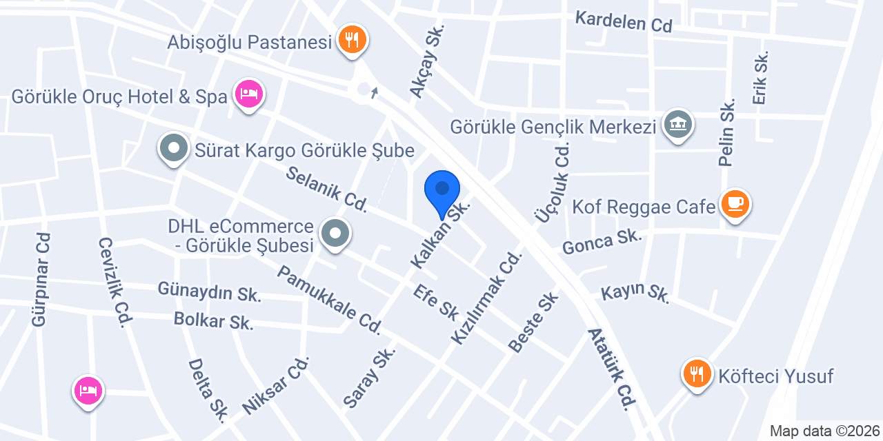 Adıyamanlı Çiğ Köfteci Erkan Usta konumu