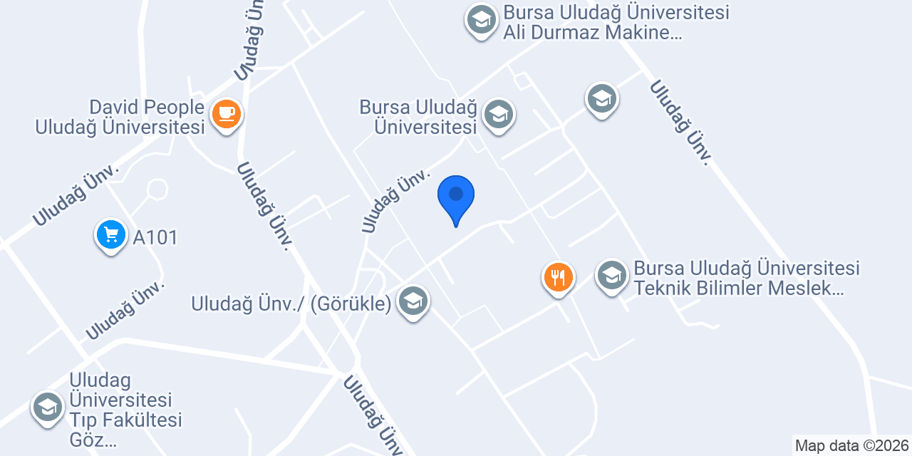 ÖSYM BURSA SINAV KOORDİNATÖRLÜĞÜ konumu