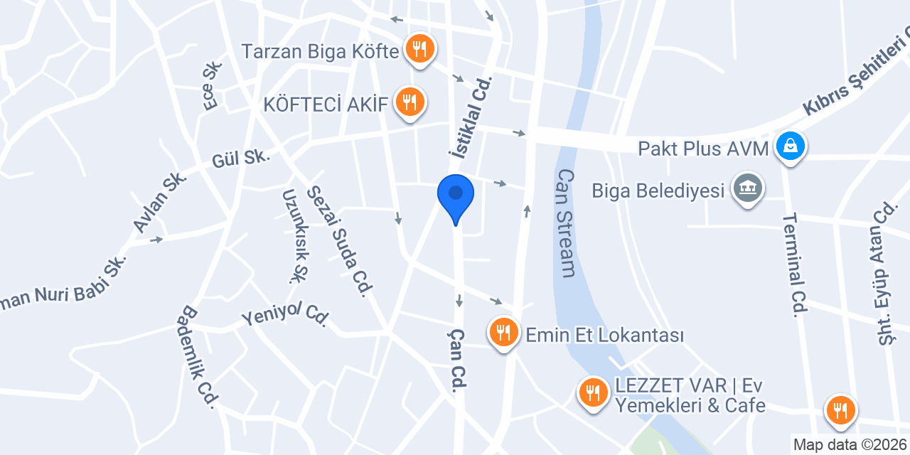 Anıl Şekerleme konumu