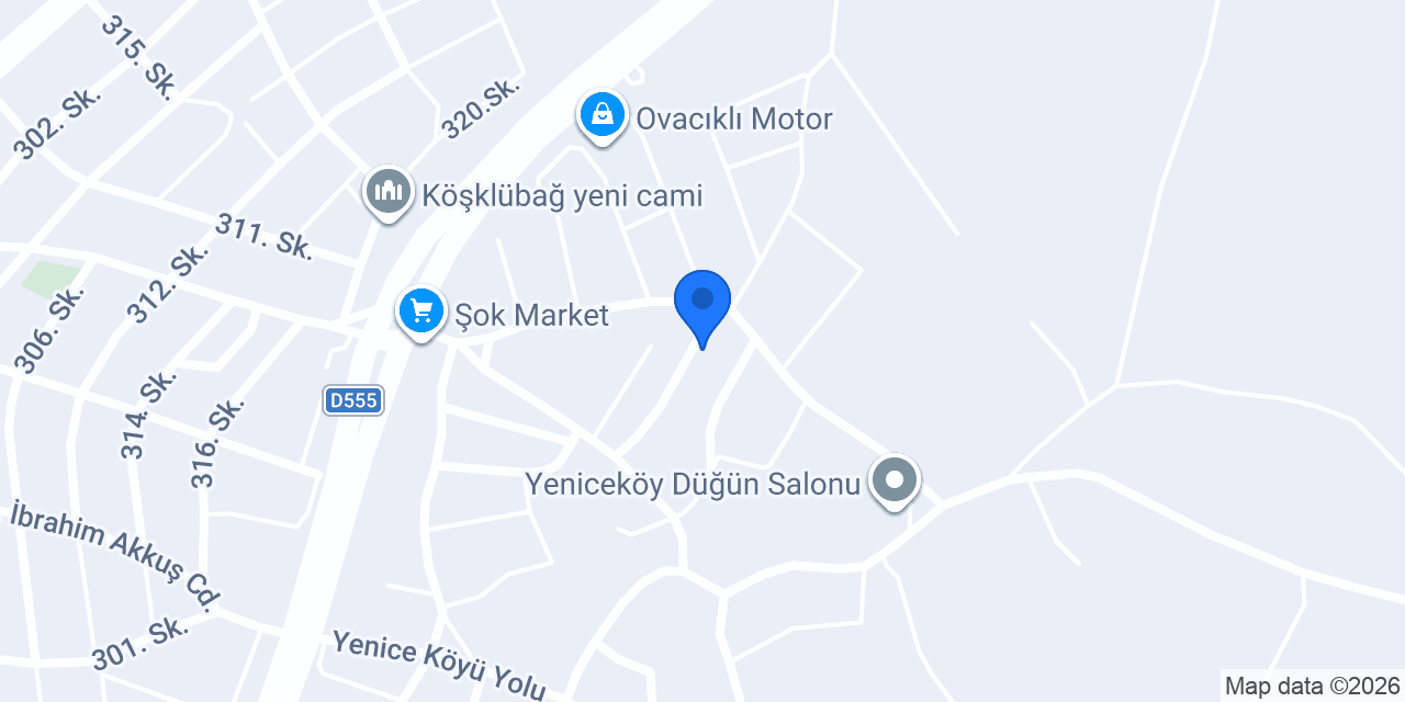 Bayraktar tesisat konumu