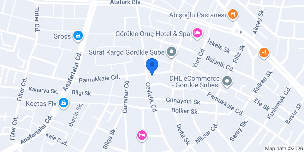 SMMM Kadir Atıcı konumu