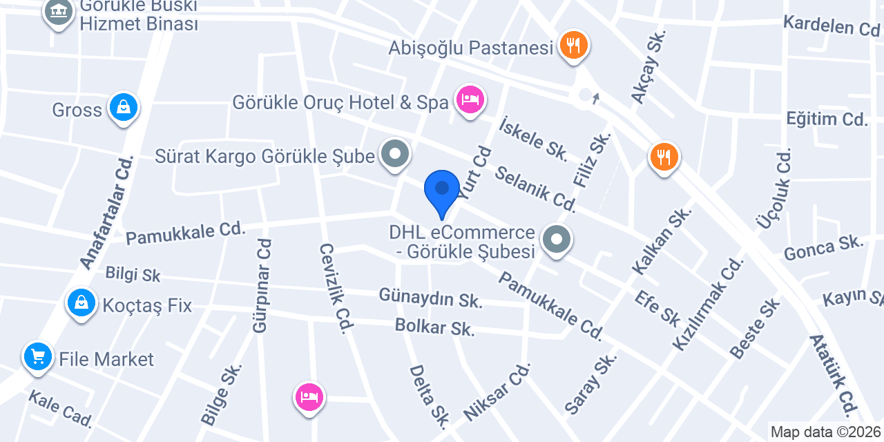 Acıkınca İlk Durak konumu