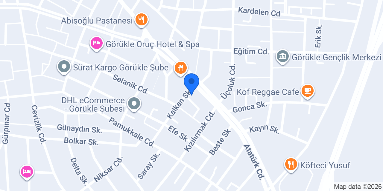 Görükle KÖFTEHOUR konumu