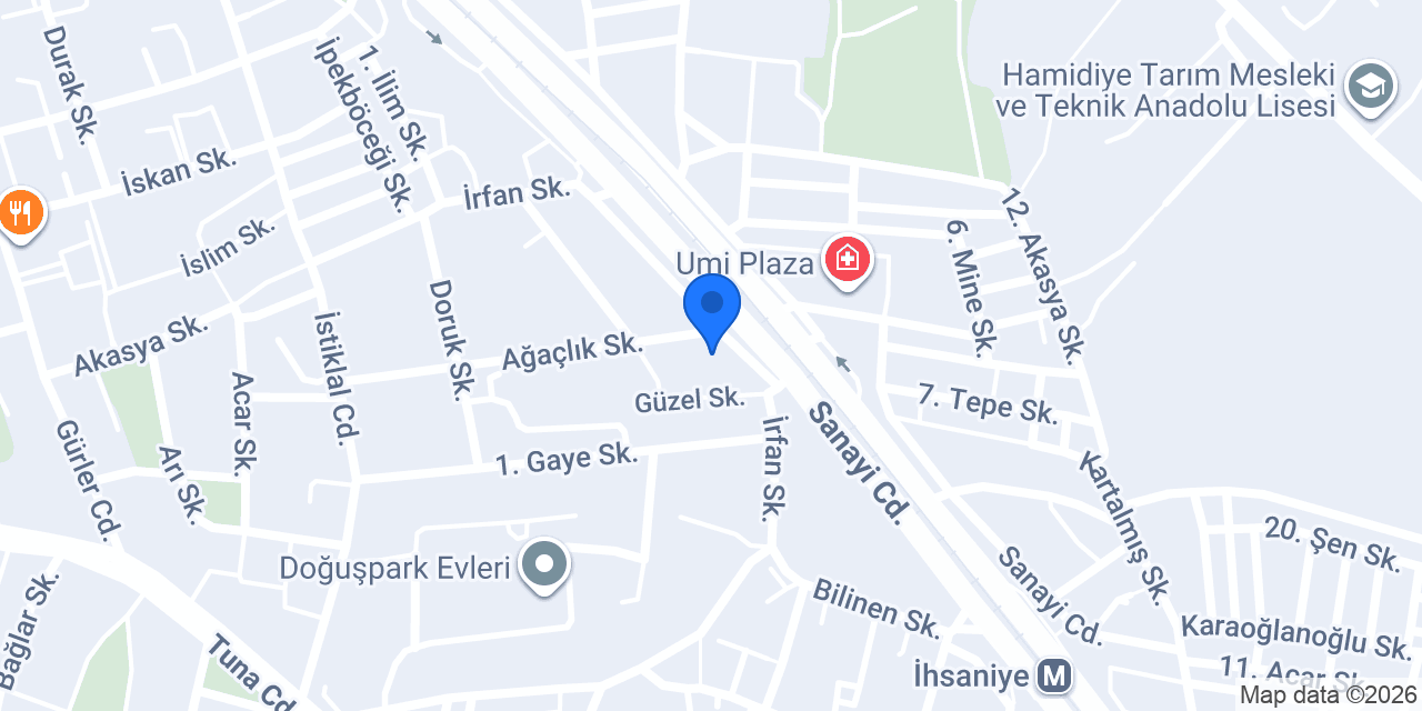 KA YAPI Mimarlık konumu