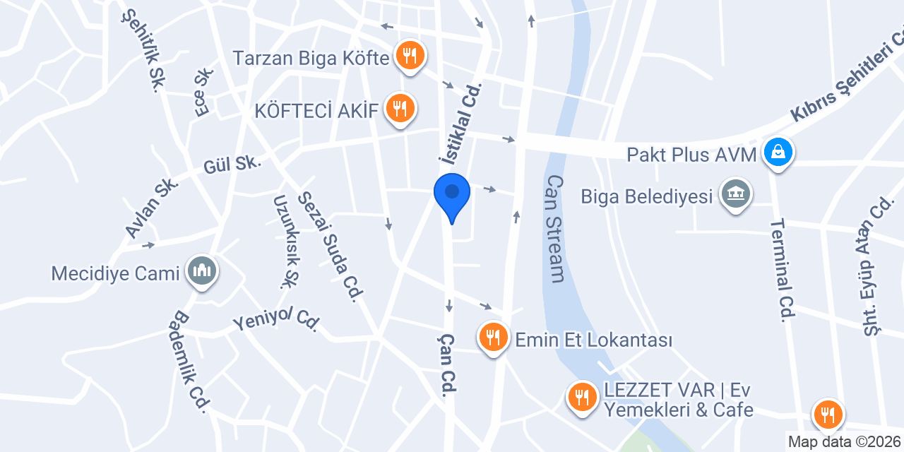 Dolunay Butik konumu