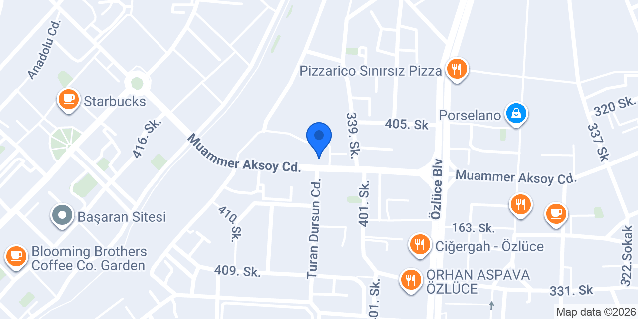 Onur Market konumu