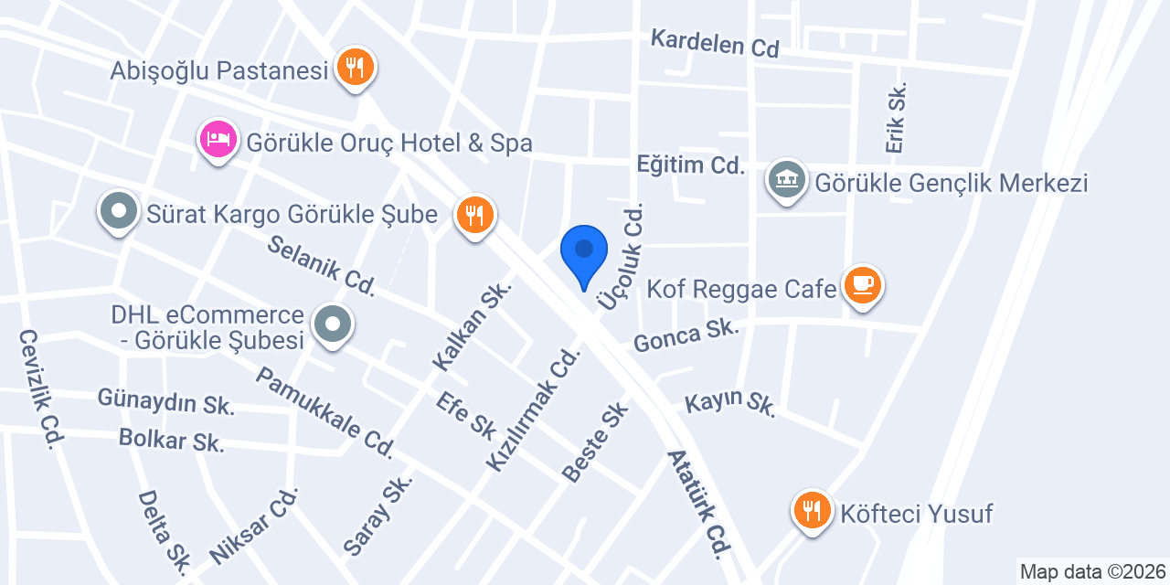 ZIRTLAN TEKEL MARKET konumu