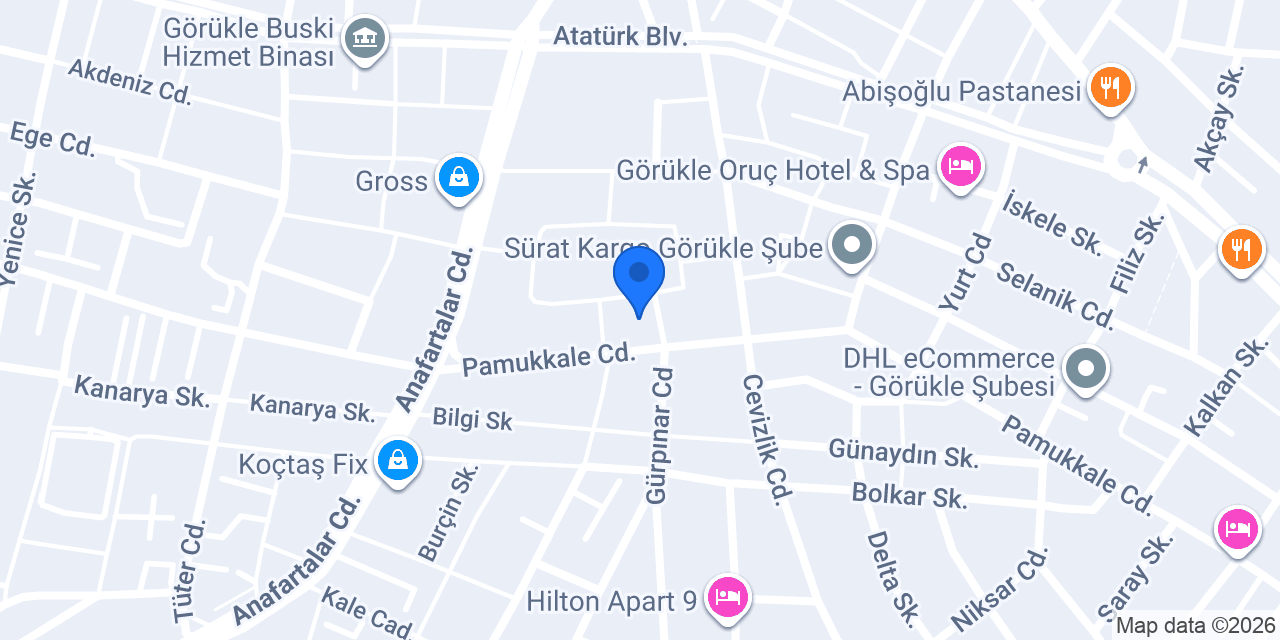 Görükle Mama konumu