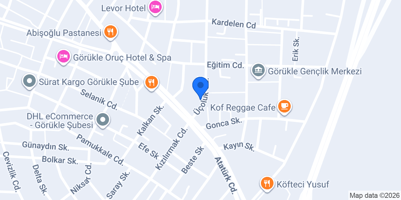Zekice Balık Express konumu