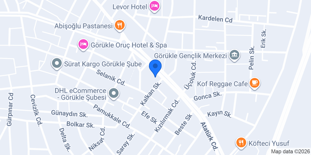 BONA MÜZİK EVİ konumu
