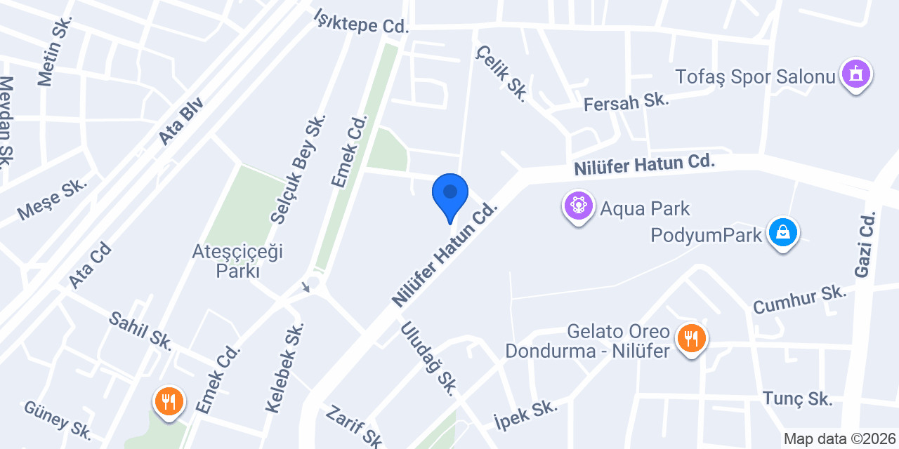 Agraf Bayan Terzi konumu