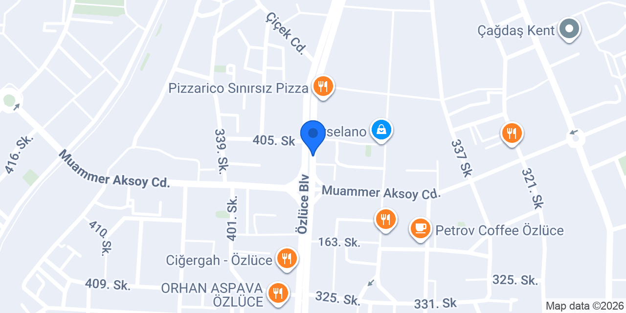 Söz Oto Kiralama konumu