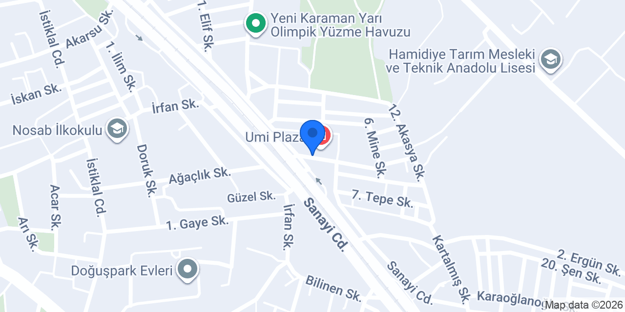 Bursa Dermatolog | Doç. Dr. Seval Doğruk Kaçar konumu