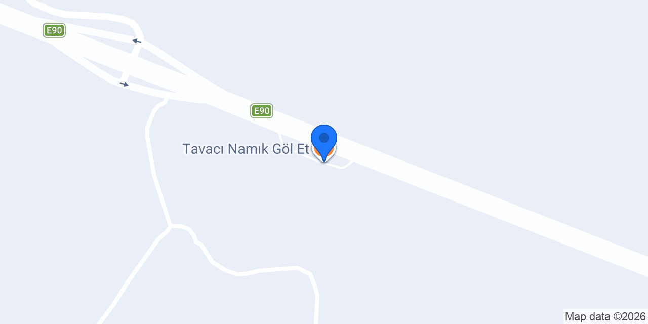 Tavacı Namık Göl Et konumu