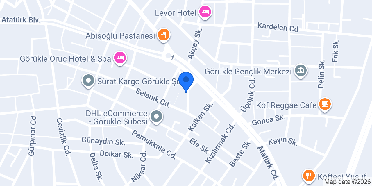 SELİN BAYAN KUAFÖR konumu