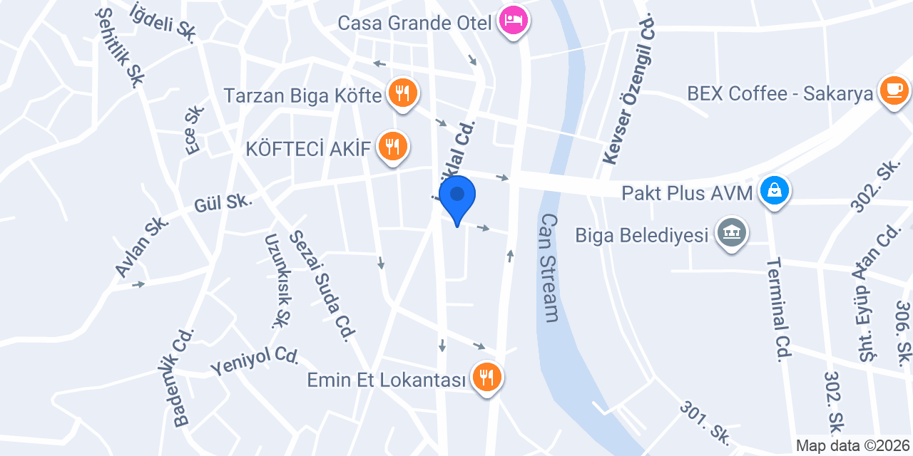Diş Hekimi Samet AKDAĞ konumu