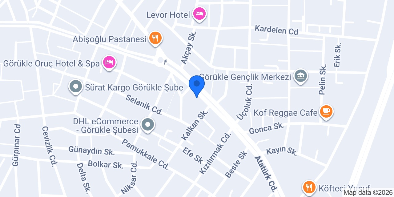 UTC Reklam Ajansı konumu
