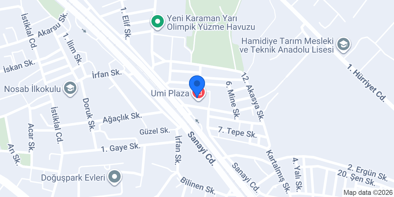 Kadın Doğum Bursa | Yalçın Gürel konumu