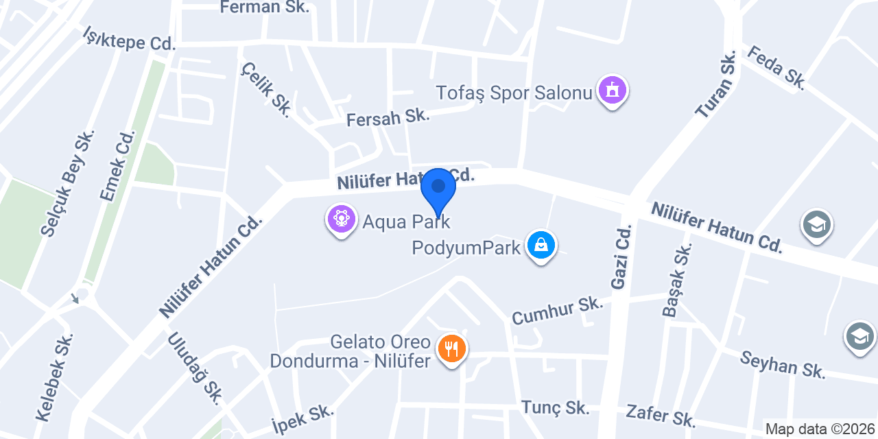 Rily Pub Bursa konumu