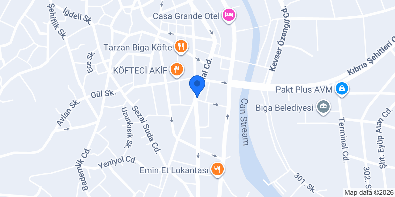 Vatan Eczanesi konumu