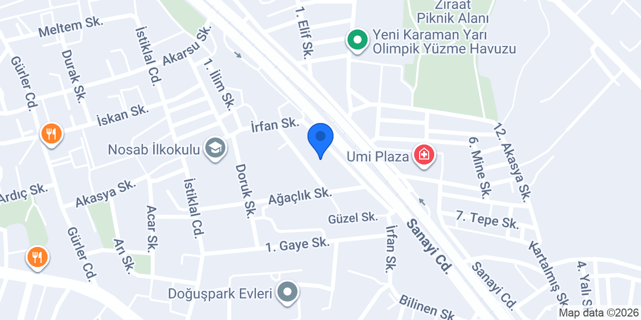 Hanşah Turizm konumu