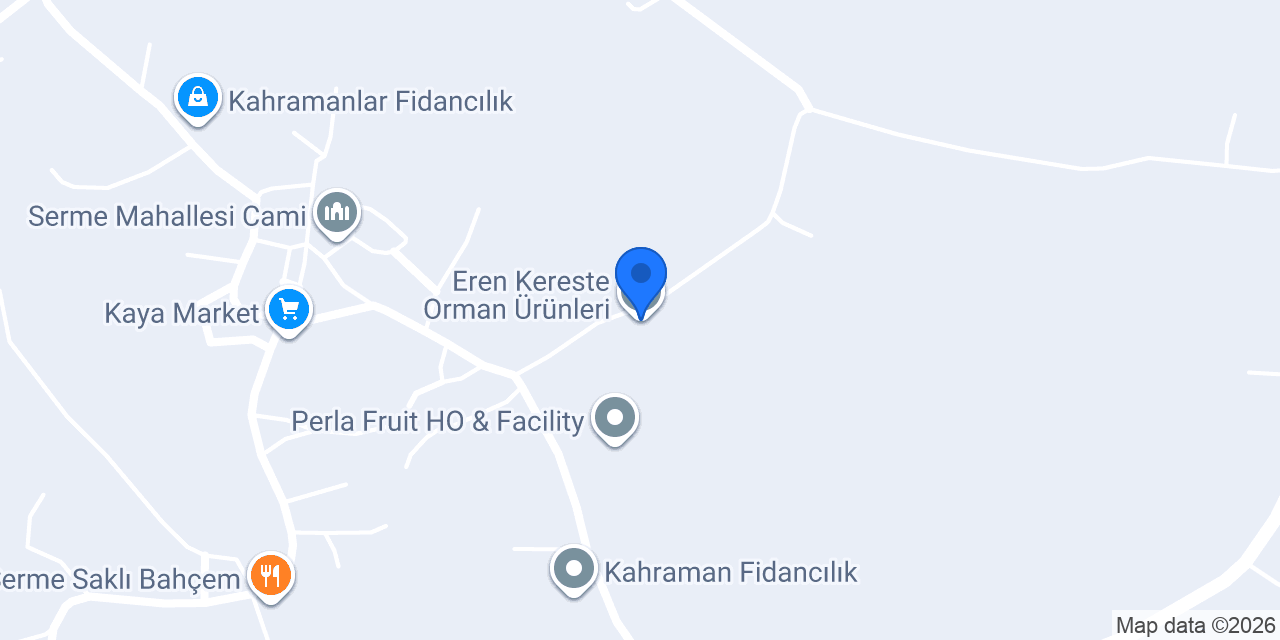 Eren Kereste Orman Ürünleri konumu