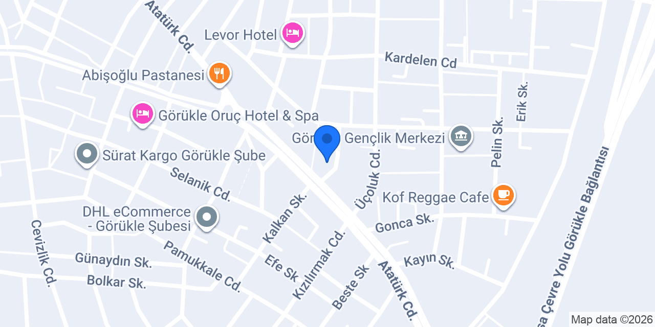 PARKKAFE konumu