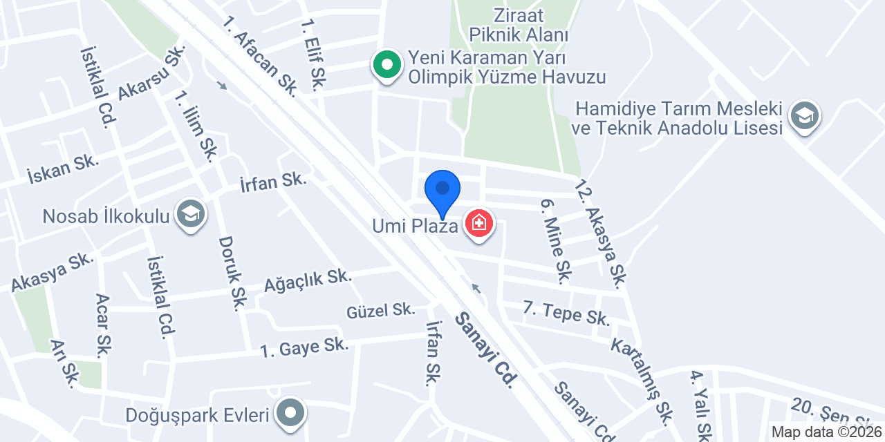 MESA MOBİLYA konumu