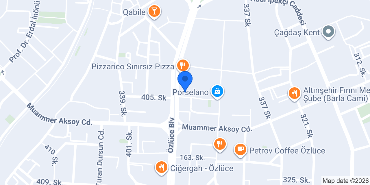 Ülkü Pastanesi konumu