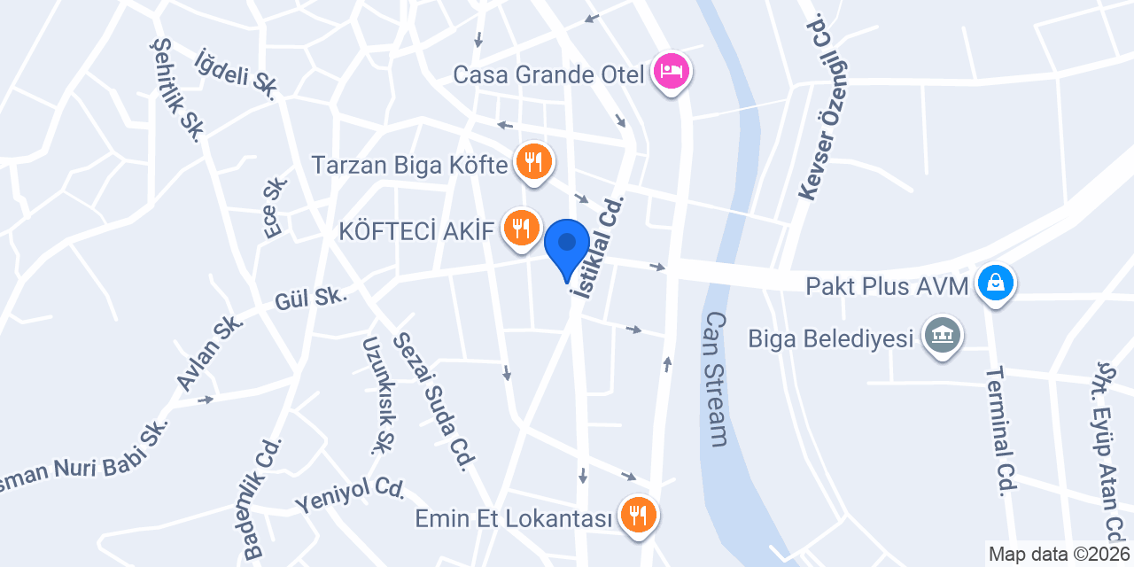 Ener Tarım Ticaret konumu