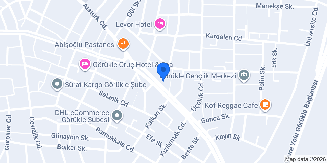 Petrol Ofisi konumu
