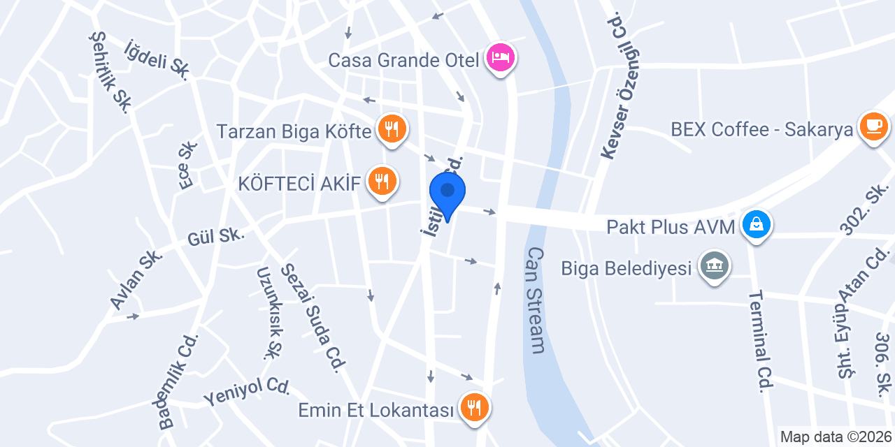 NİLSU OPTİK konumu