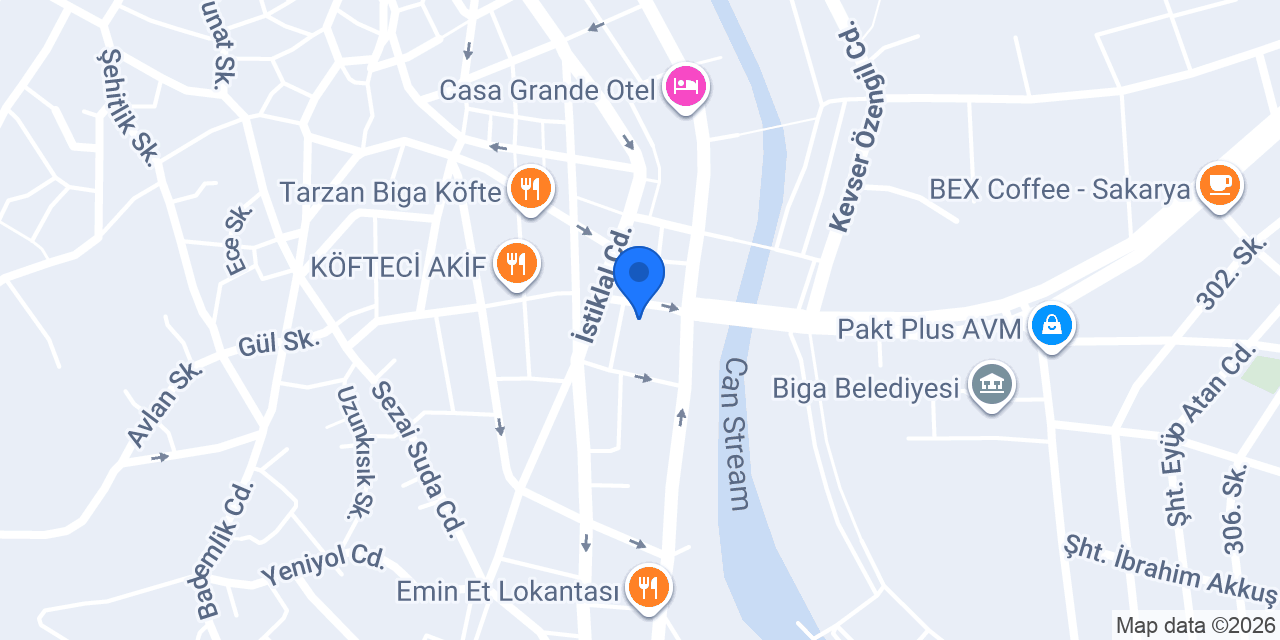 Evcee Züccaciye konumu
