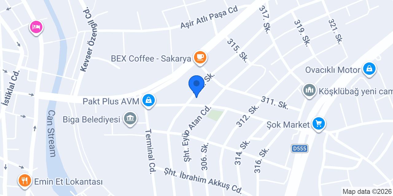 Çabuk E Bike konumu