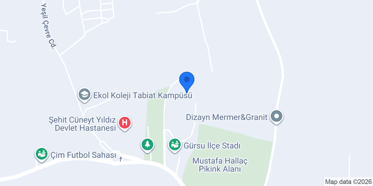 Gürsu Spor Fabrikası konumu